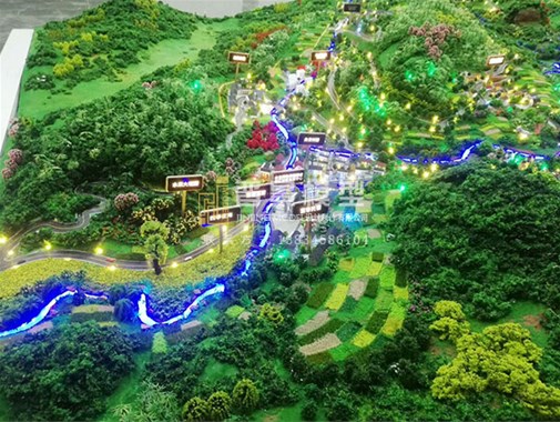 別墅式的建筑模型在制作中如何布局？山西晉景模型為您解答